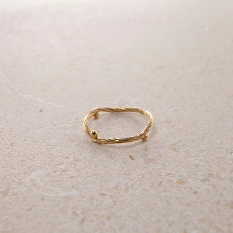 Seafire Phalanx 18K & 22K Gold Ring