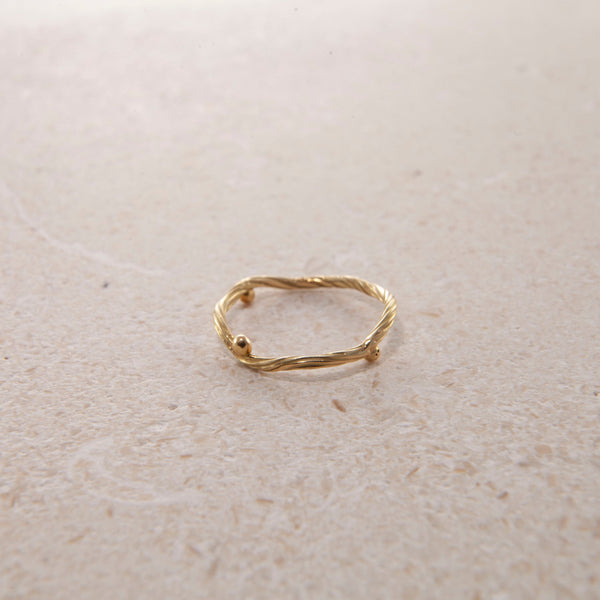 Seafire Phalanx 18K & 22K Gold Ring