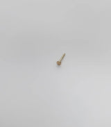 Trois 18K Fairmined Gold Stud