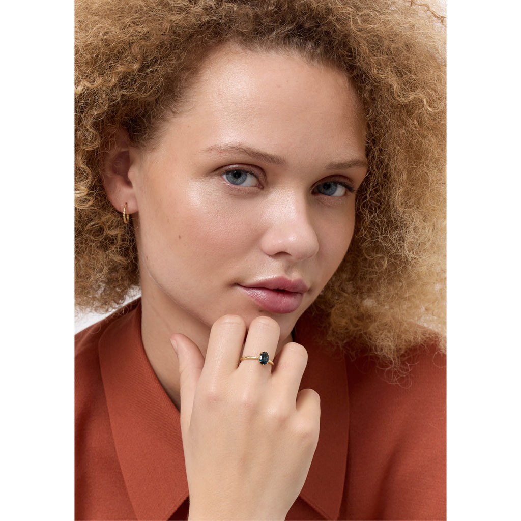 My Precious - Stella 10K Gold Ring w. Topaz