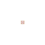 Bon Bon Ohrstecker aus 10K Gold mit pinkem Opal