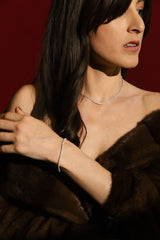 Celestial 14K Gold Necklace w. Diamonds