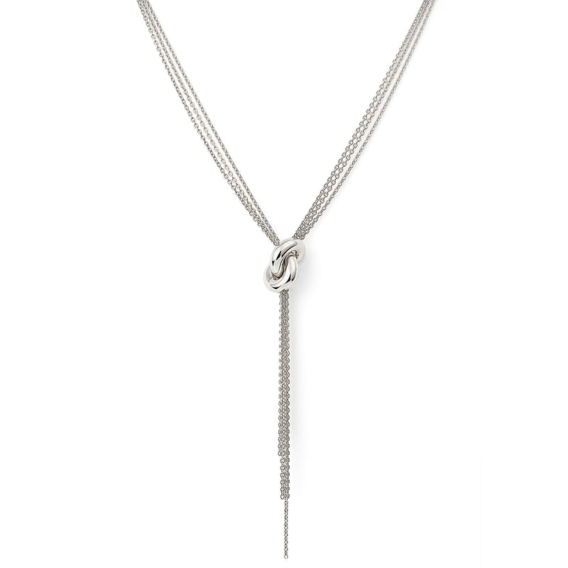 The Legacy Knot 18K Whitegold Necklace