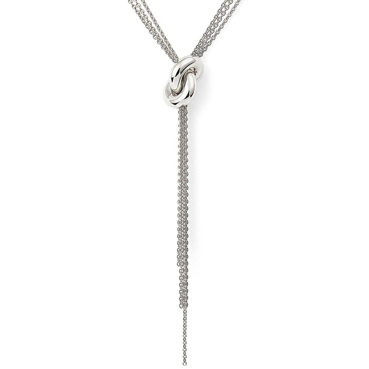 The Legacy Knot 18K Whitegold Necklace
