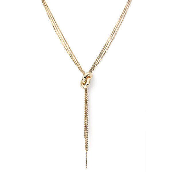 The Legacy Knot 18K Gold Necklace