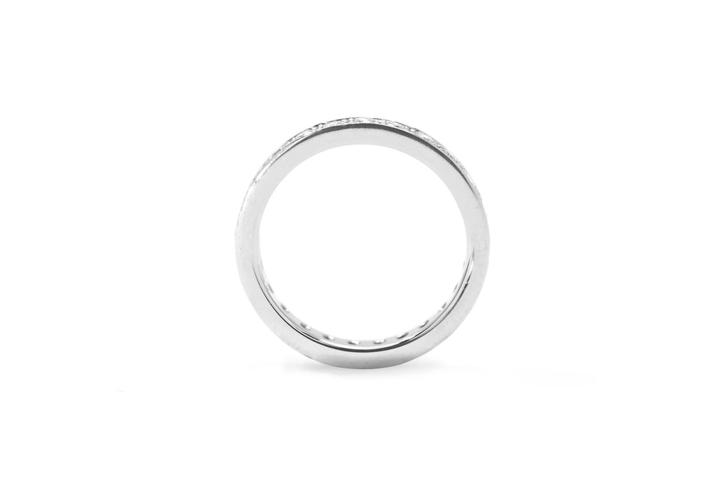 Amore The Eternity Bold 18K Whitegold Ring w. Diamonds