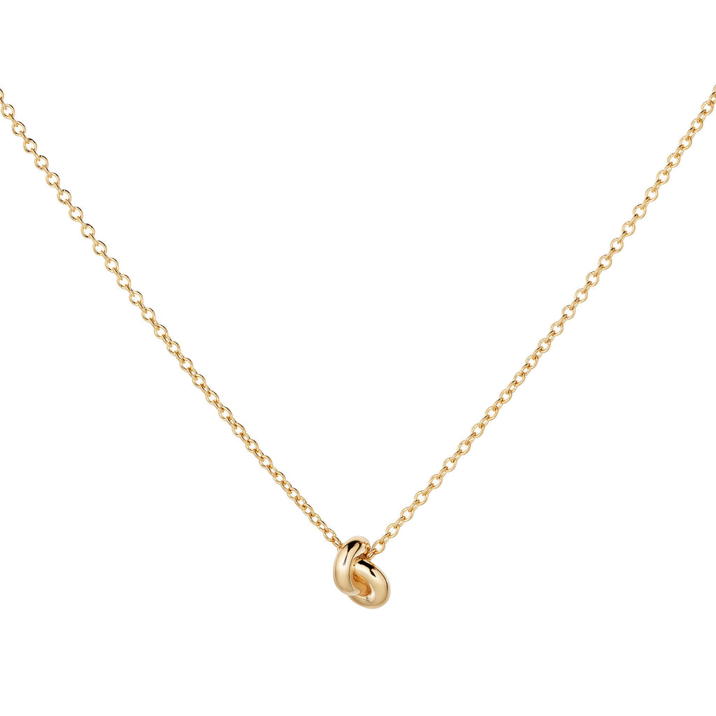 The Legacy Knot Mini 18K Gold Necklace