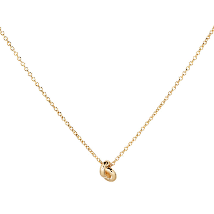 The Legacy Knot Mini 18K Gold Necklace
