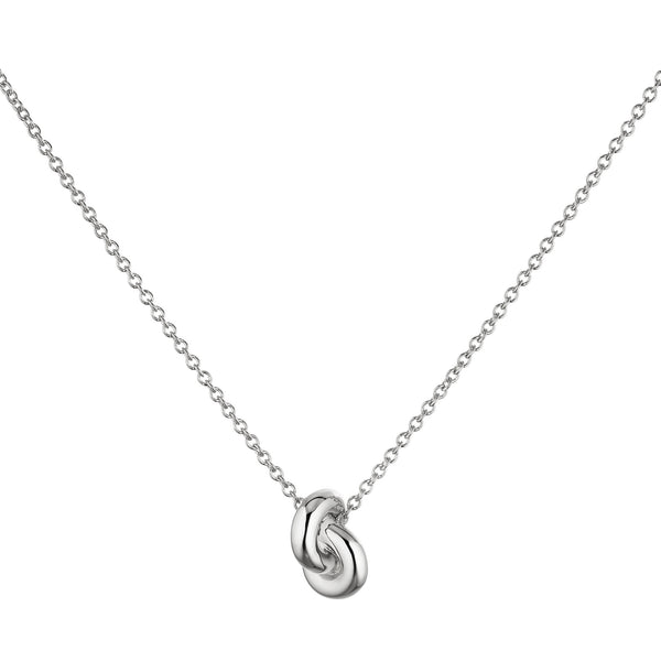 The Legacy Knot Small 18K Whitegold Necklace