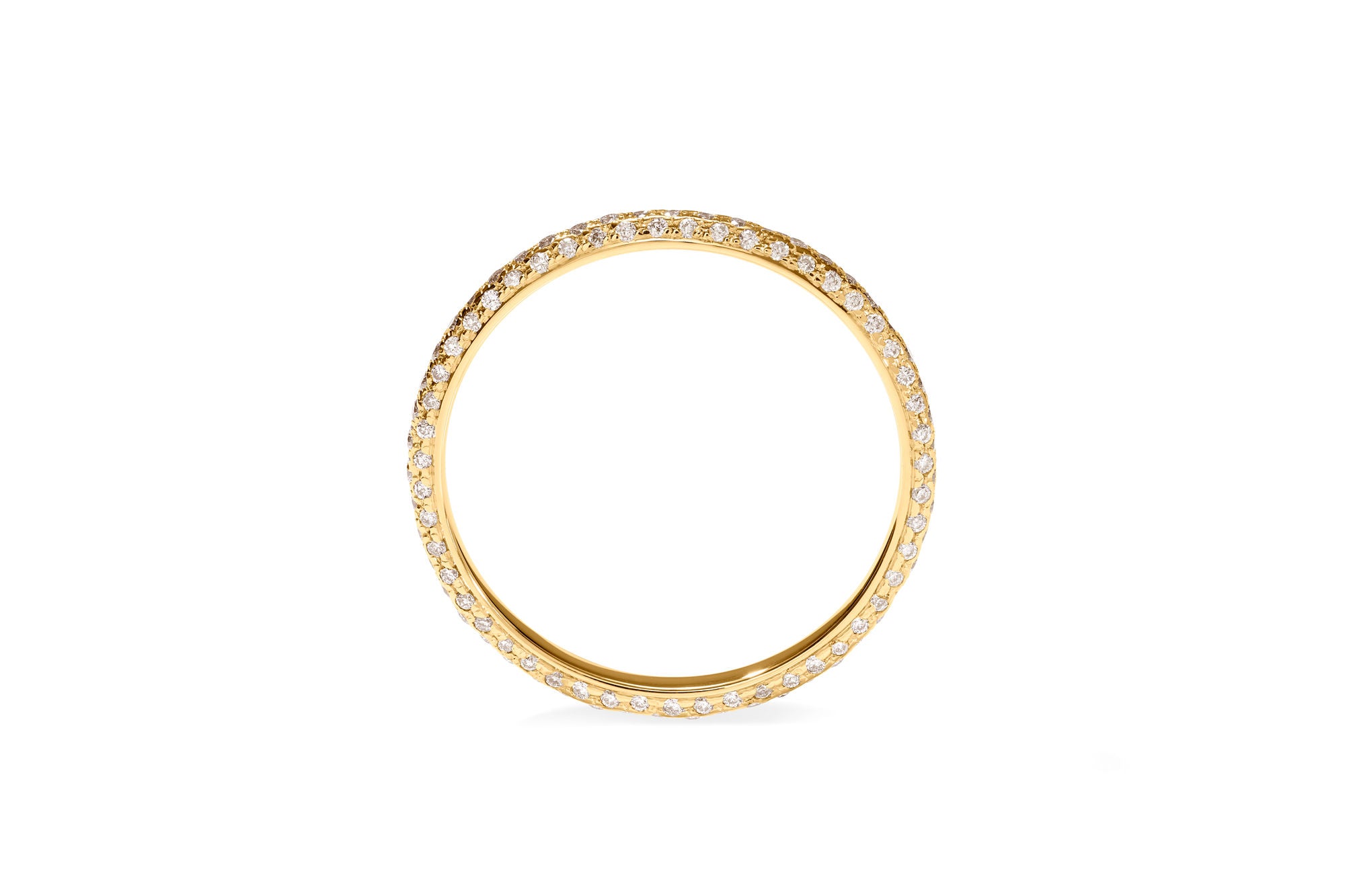 Amore The Luxury 18K Gold Ring w. Diamonds