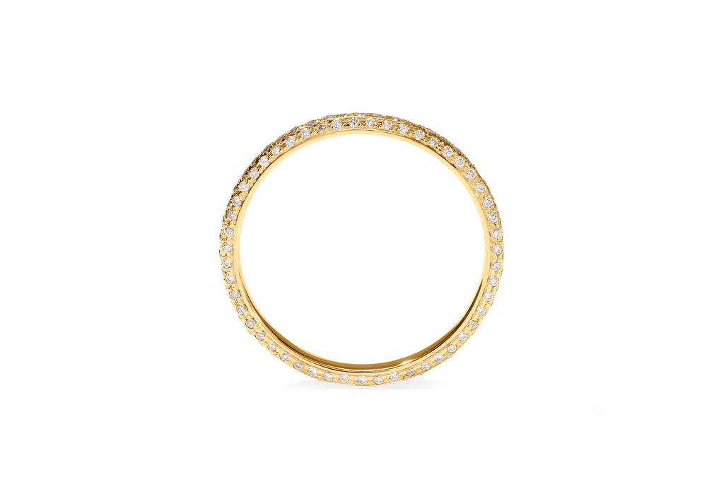 Amore The Luxury 18K Gold Ring w. Diamonds