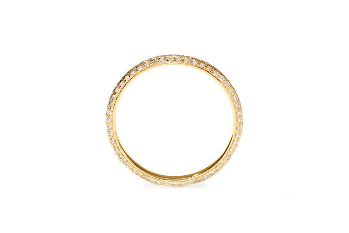 Amore The Luxury 18K Gold Ring w. Diamonds