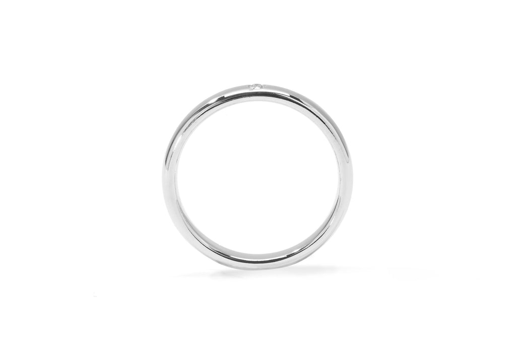 Amore Star 18K Whitegold Ring w. Diamond