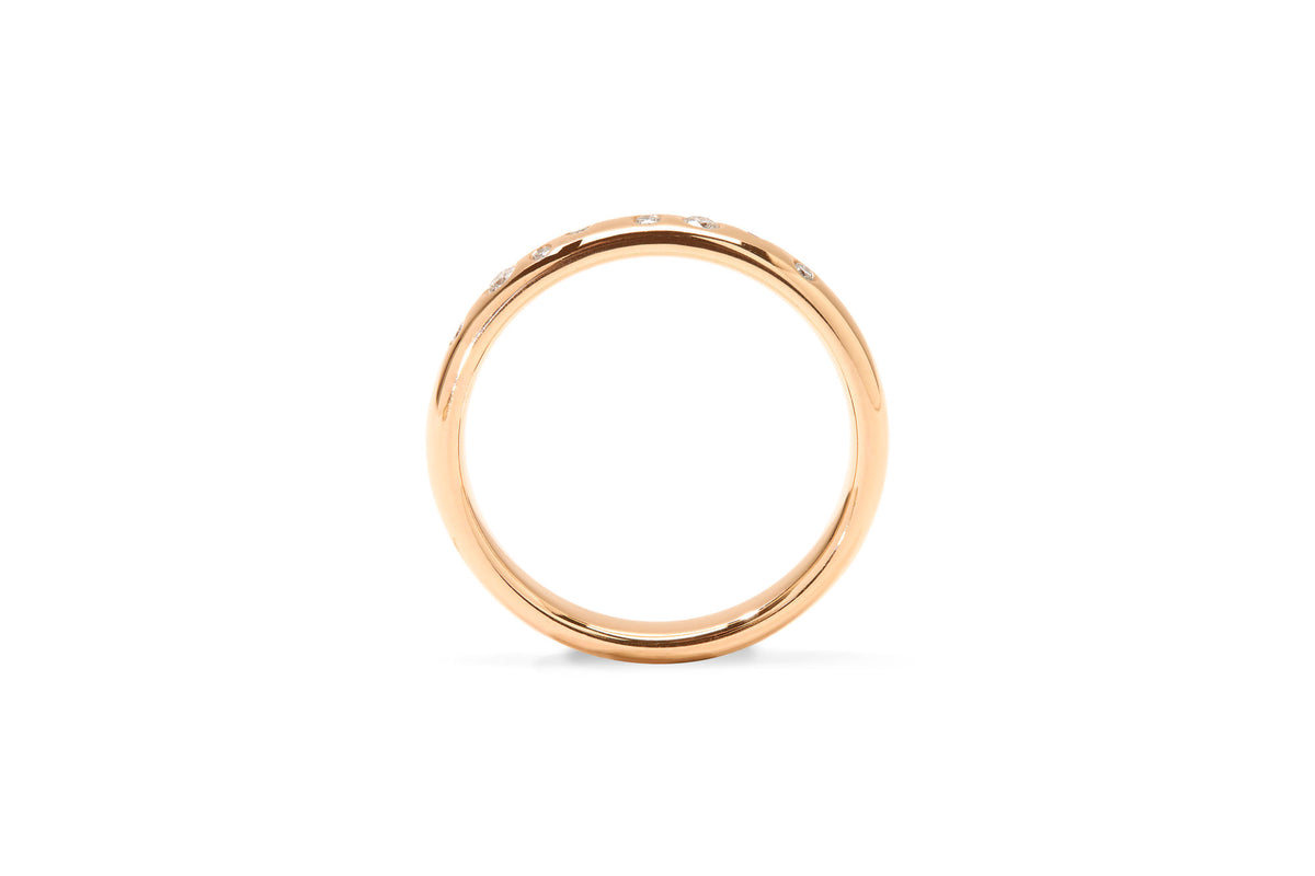 Amore Stardust 18K Rosegold Ring w. Diamonds