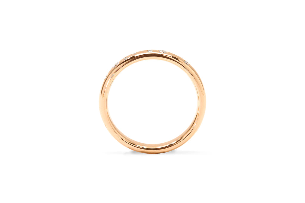 Amore Stardust 18K Rosegold Ring w. Diamonds