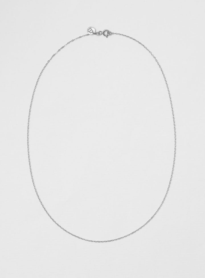 Tynd Sølv Halskæde
