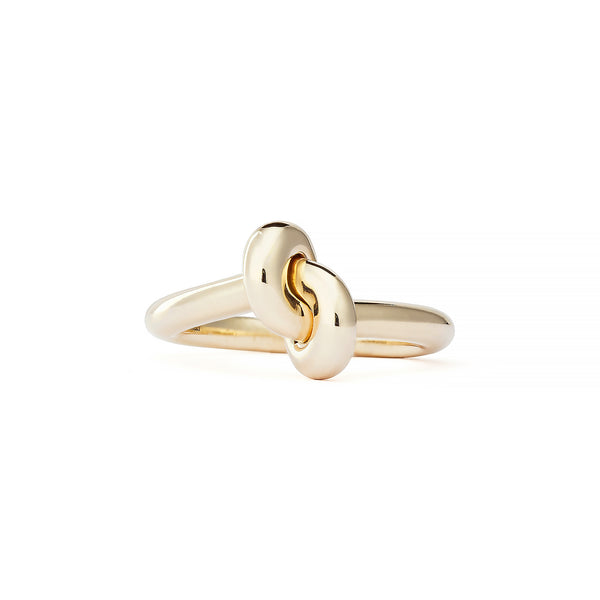 Legacy Knot klein (eng) 18k goldener Ring