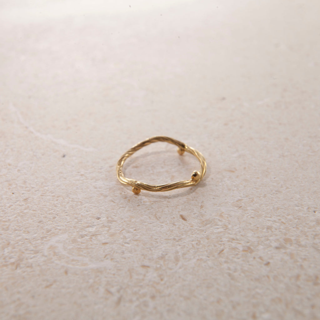 Seafire Phalanx 18K & 22K Gold Ring