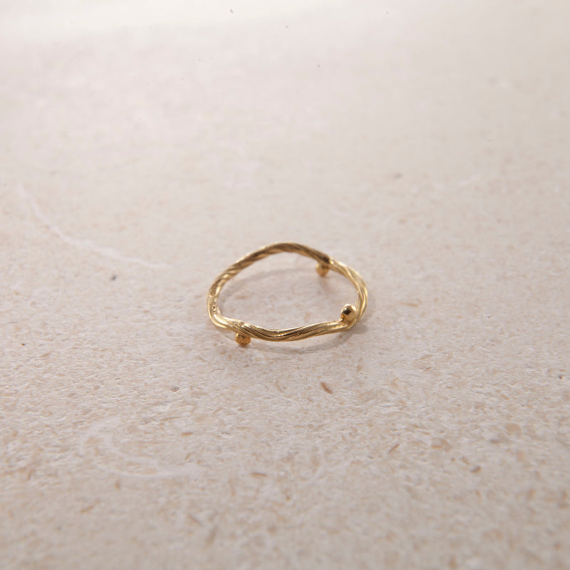 Seafire Phalanx 18K & 22K Gold Ring