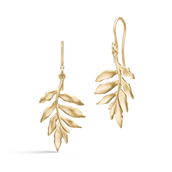 Tree Of Life Gold Plated Earrings