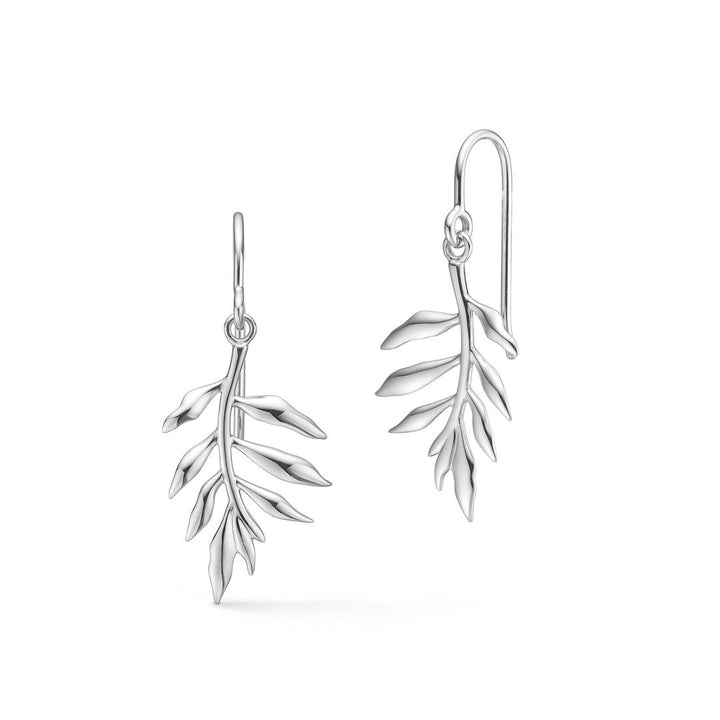 Tree of Life 18K Whitegold Earrings