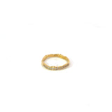 Wedding 18K Gold Ring w. Diamond