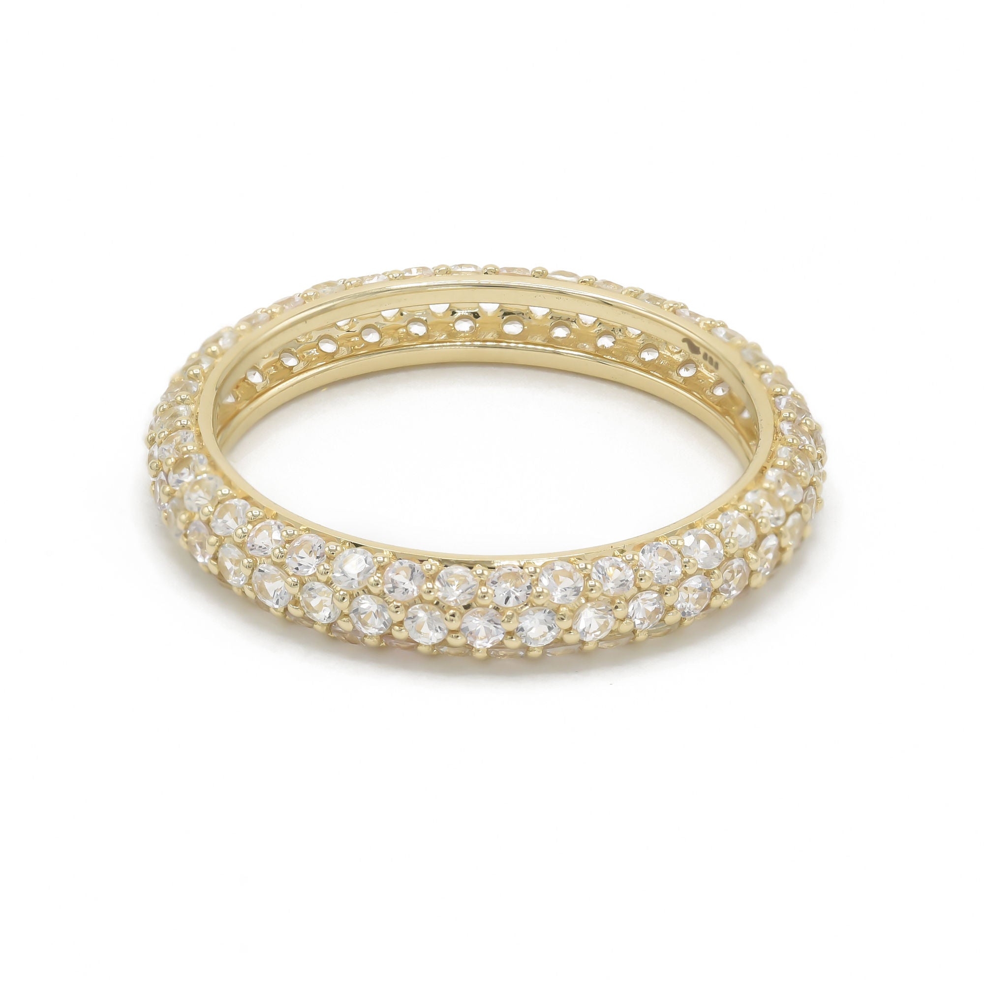 Universe 14K Gold Ring w. Sapphires