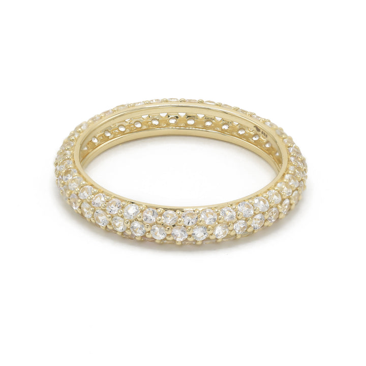 Universe 14K Gold Ring w. Sapphires