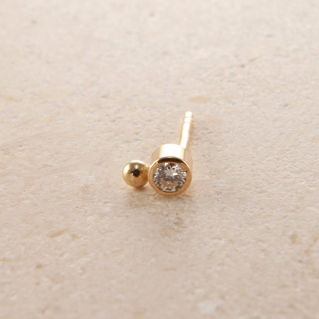 18K & 22K Guld Øreringe m. Diamant