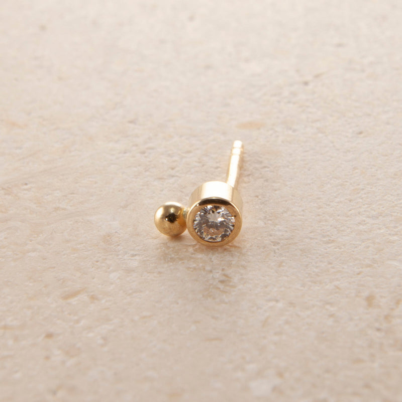 18K & 22K Guld Øreringe m. Diamant