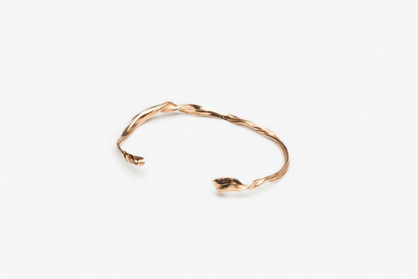 Palea Cuff 14K Gold Bracelet