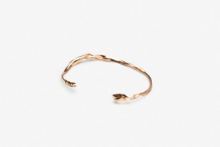Palea Cuff 14K Gold Bracelet