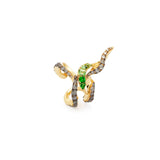 Spark Green 18K Gold Ear Hugger