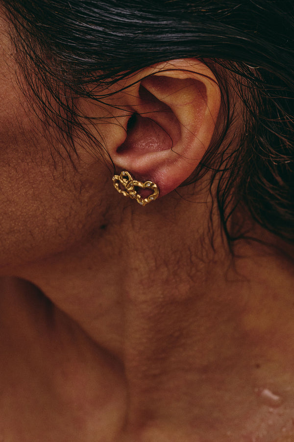 Love me 18K Gold Earrings