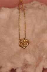 Broken-hearted 18K Gold Necklace