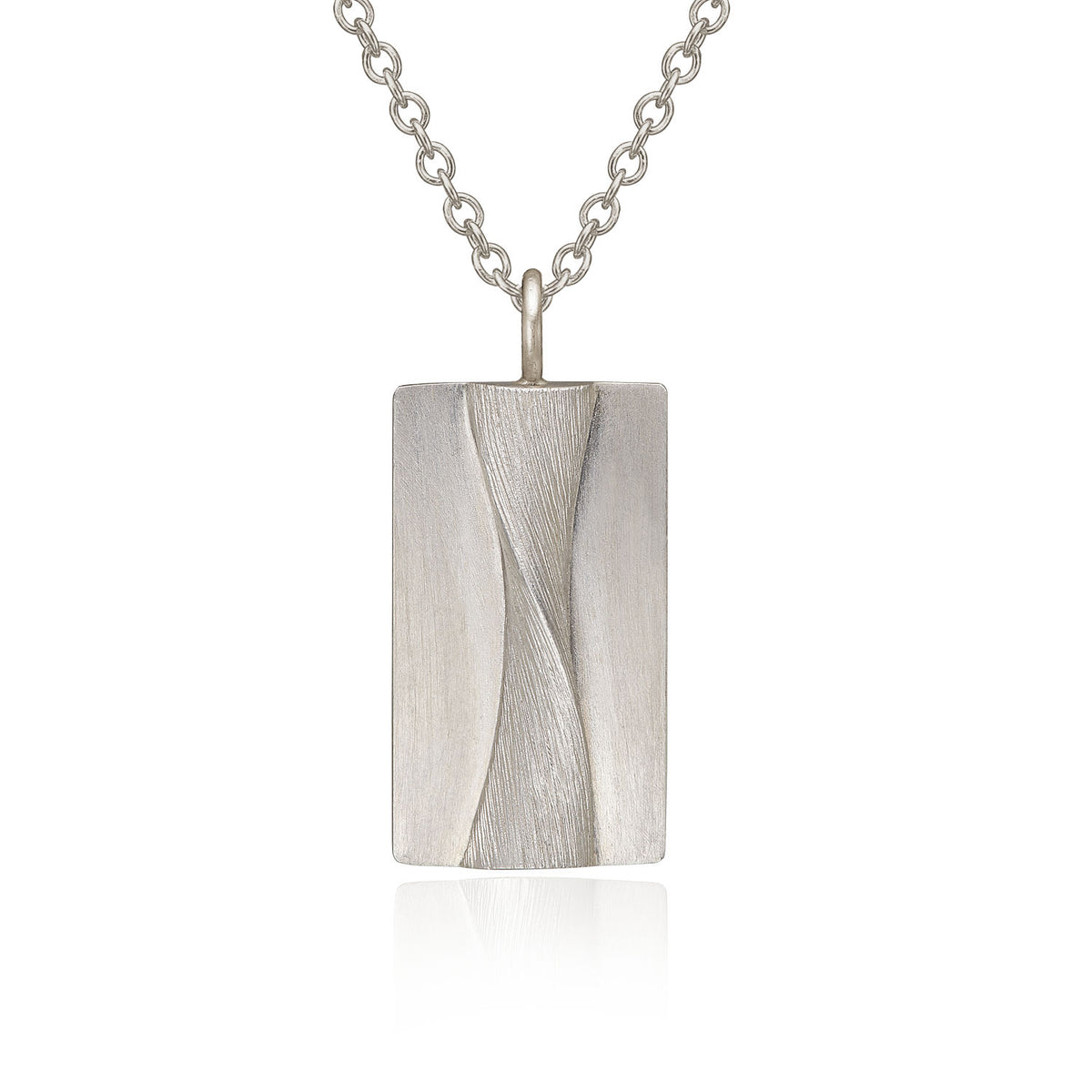 Vega Relief Silver Pendant