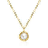 Vega Pearl Small 18K Gold Pendant