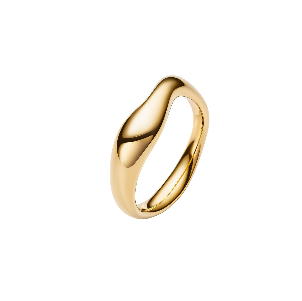 Vayu Gold Plated Ring