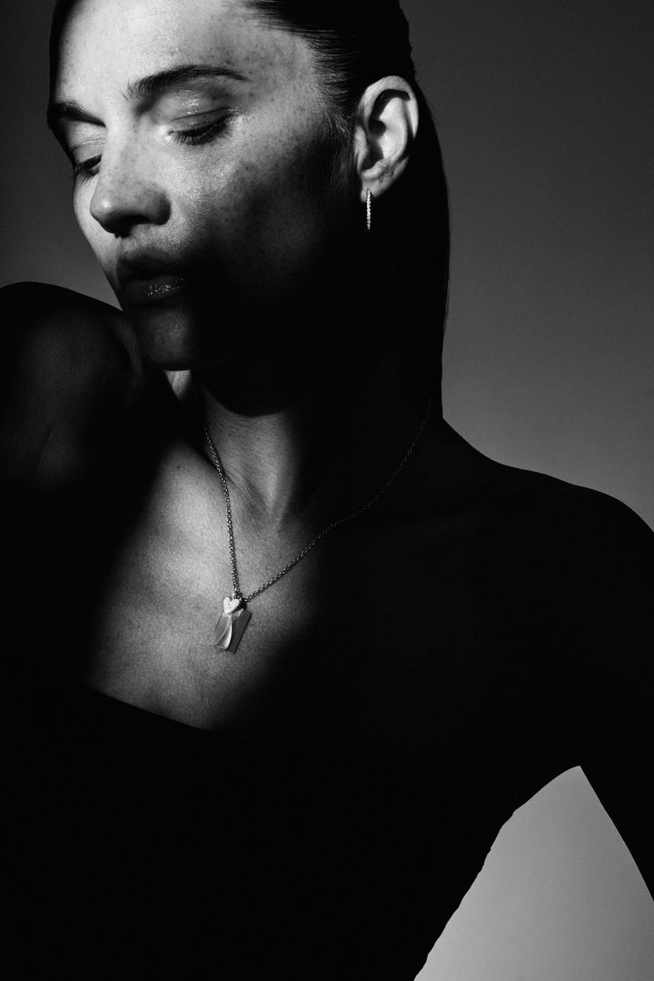 Vega Relief Silver Pendant