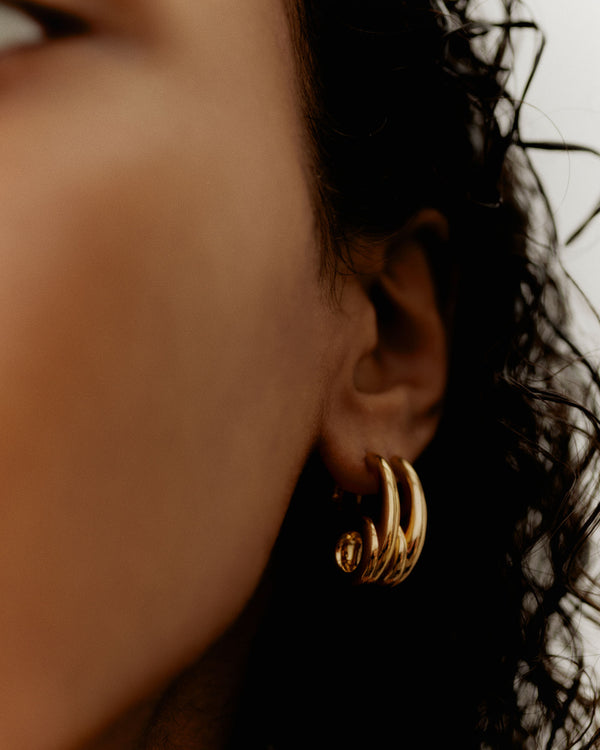 Vogue Gold Plated Earring