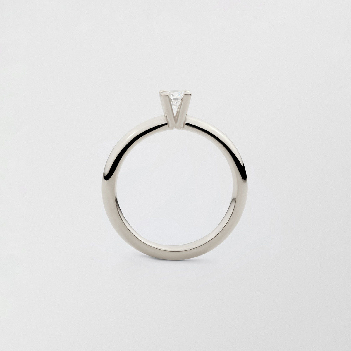 Bonnie 18k Hvidguld Ring m. 0,30ct Diamant