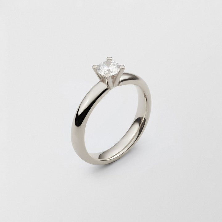 Bonnie 18K Whitegold Ring w. 0.50ct Diamond