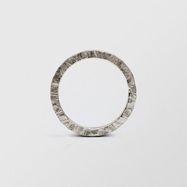 Rock Low Plain 2.5mm 18K Whitegold Ring