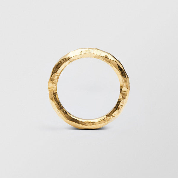 Ringo Plain 3.5mm 18K Gold Ring