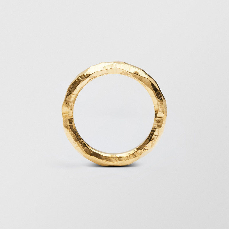 Ringo Plain 3.5mm 18K Gold Ring