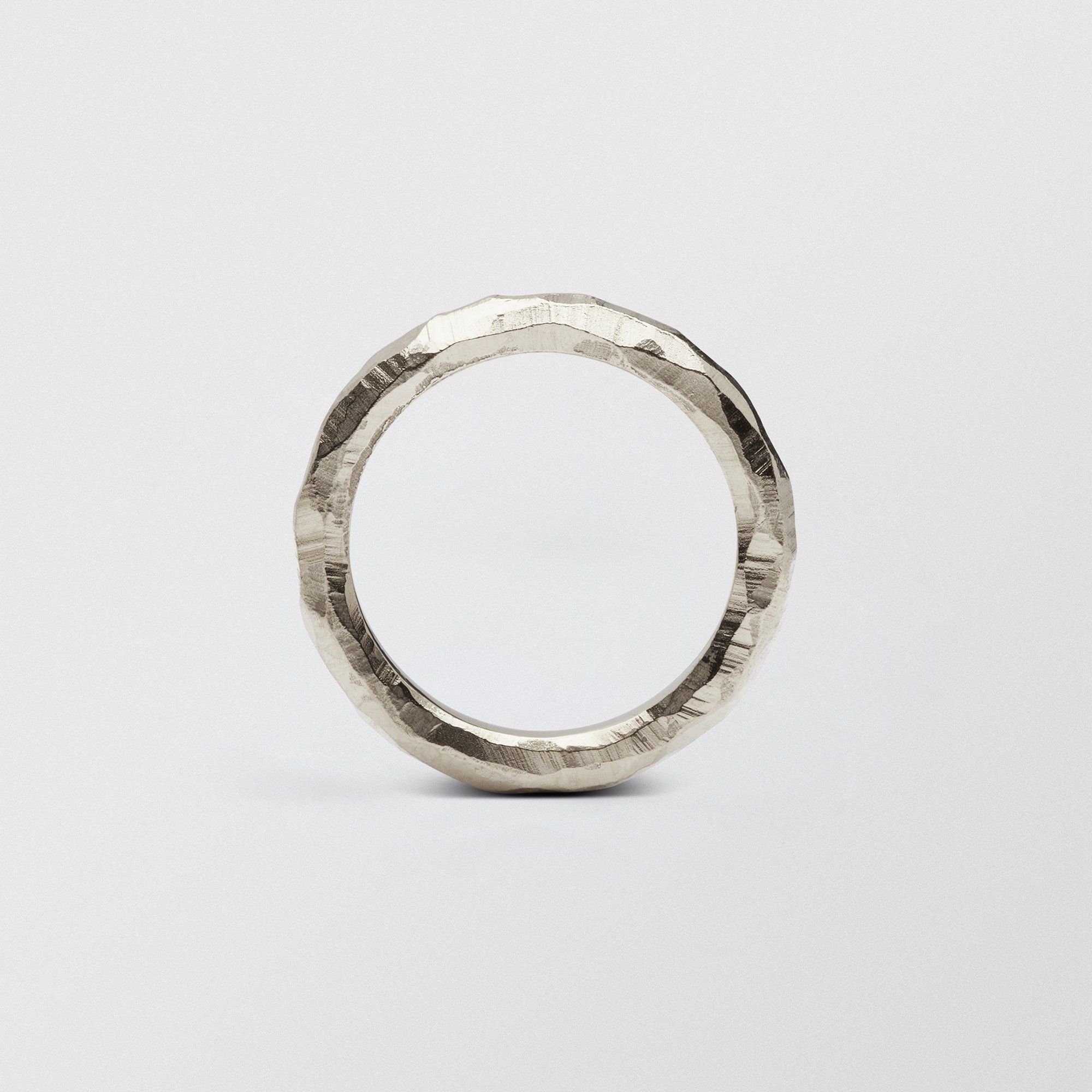 Ringo Plain 3.5mm 18K Whitegold Ring