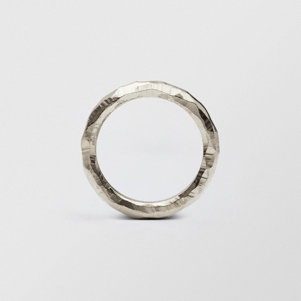 Ringo Plain 3.5mm 18K Whitegold Ring