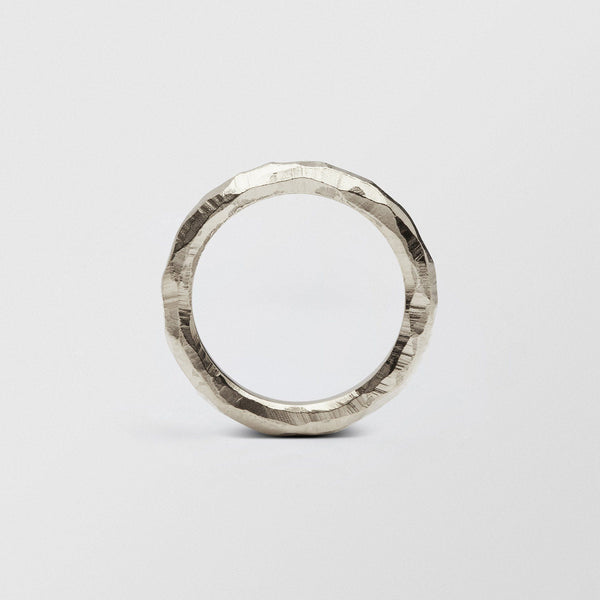 Ringo Plain 3.5mm 18K Whitegold Ring