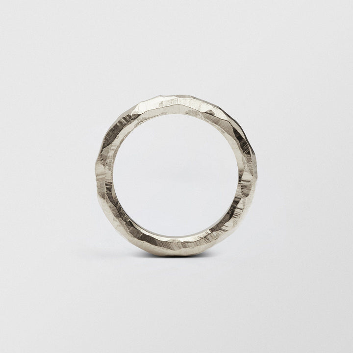 Ringo Plain 3,5 mm 18K Hvidguld Ring