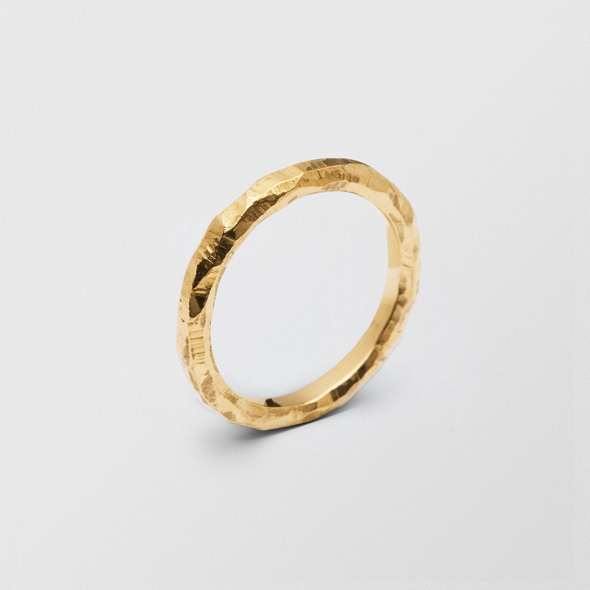 Ringo Plain 3mm 18K Gold Ring